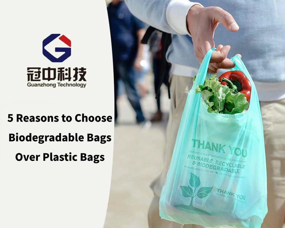 5 Reasons to Choose Biodegradable Bags Over Plastic Bags