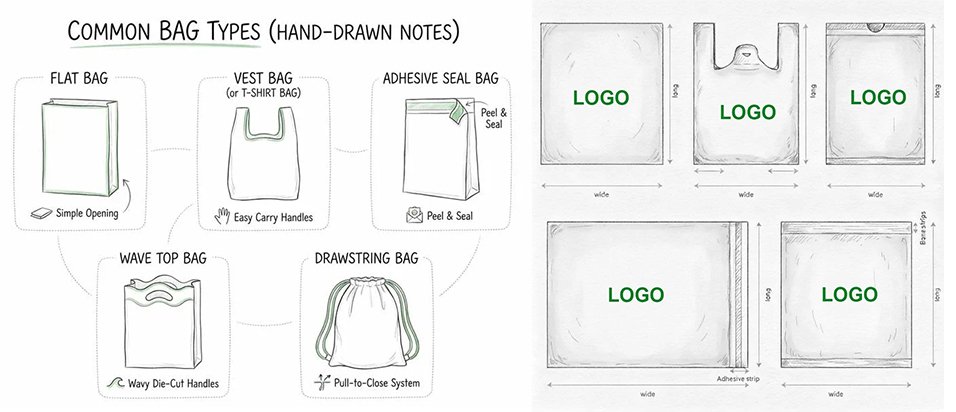 Custom Compostable Plastic Bags