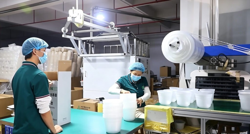 Plastic Food Packaging Supplier Factory Diagram