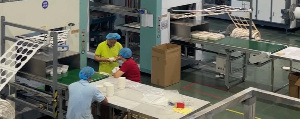 Guanzhong Disposable Food Packaging Manufacturers factory