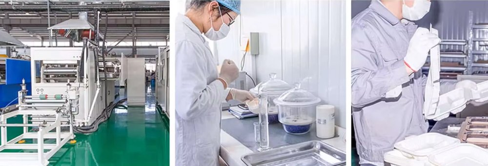 Guanzhong disposable food container manufacturers factory