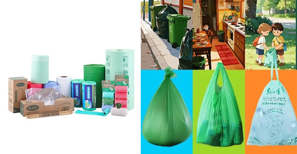 compostable plastic bags manufacturer Product application scenarios