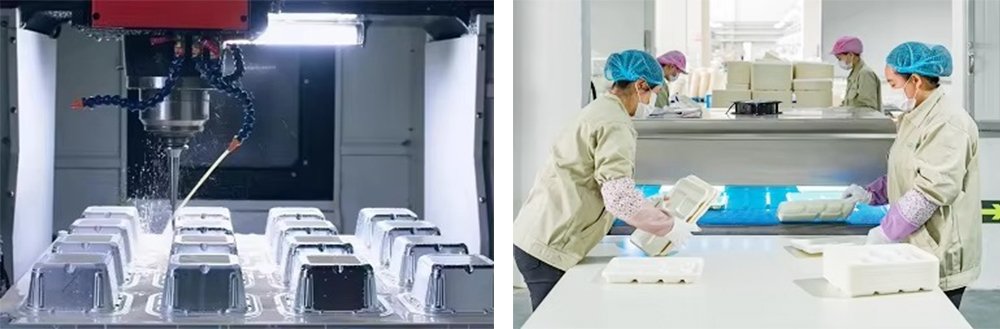 guanzhong Plastic Cutlery Manufacturers factory