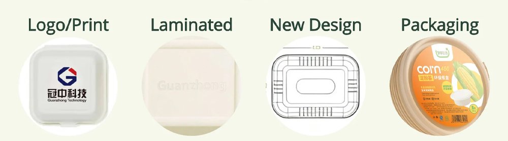 Guanzhong Plastic Disposable Food Containers Wholesale Supplier Customization Capabilities