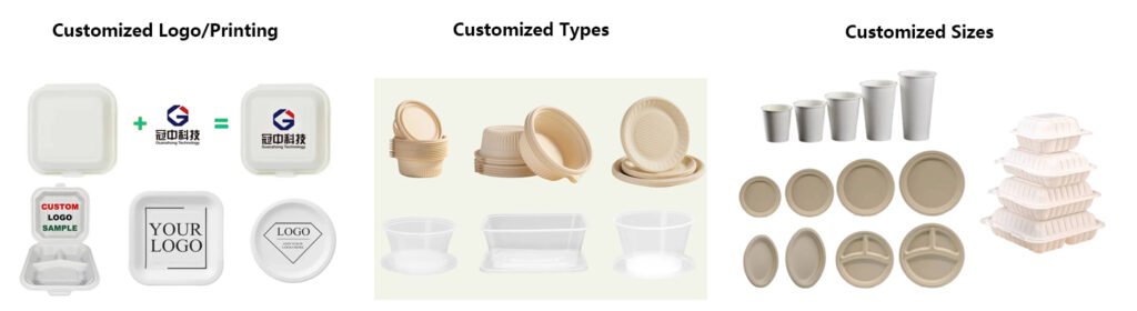 guanzhong Custom Biodegradable Cutlery Manufacturers Customization Services