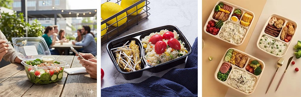 guanzhong Plastic Disposable Food Containers Wholesale Supplier Product