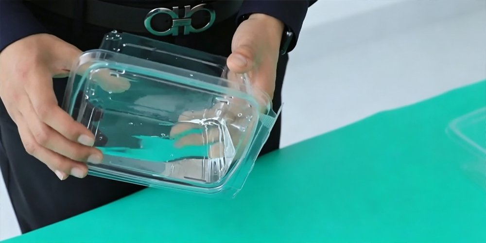 Disposable Plastic Container Manufacturer Quality Inspection