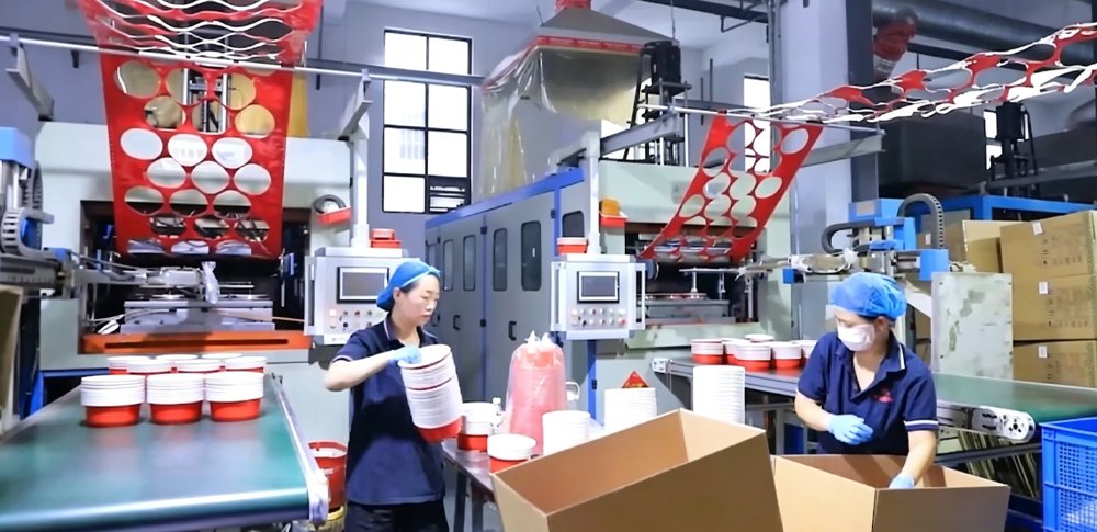 Guanzhong Custom Disposable Plastic Container Manufacturer Factory