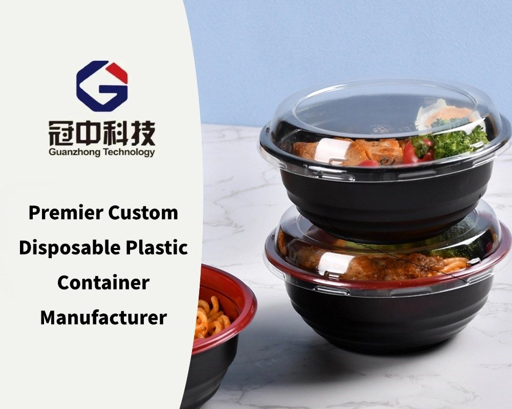 Premier Custom Disposable Plastic Container Manufacturer