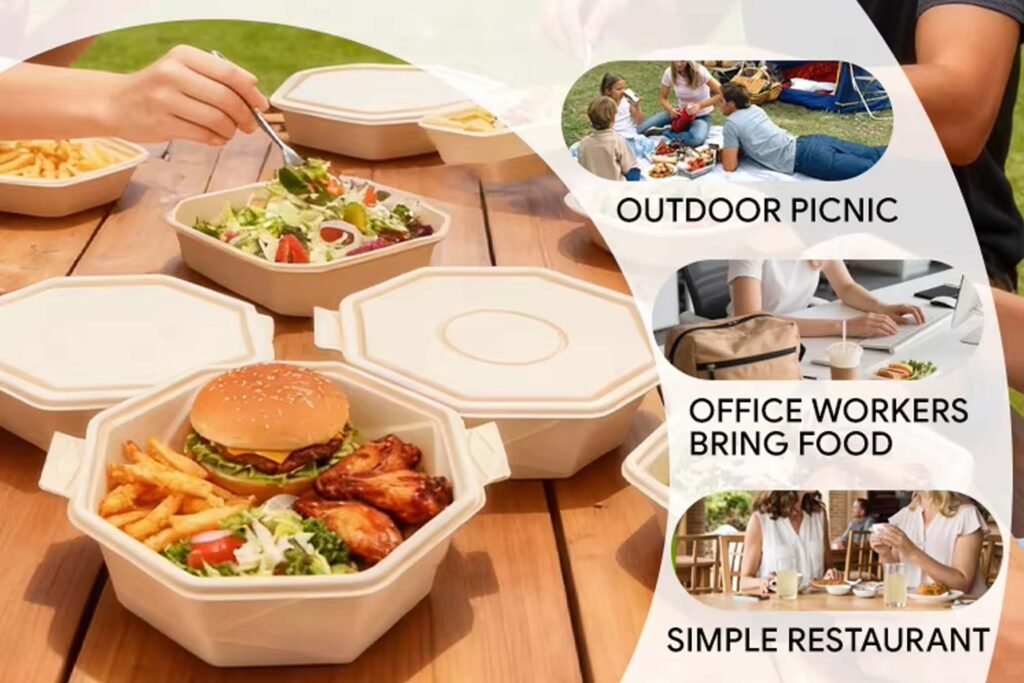 Biodegradable Food Containers Manufacturer - Product Use Cases