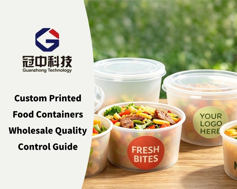 Custom Printed Food Containers Wholesale Quality Control Guide
