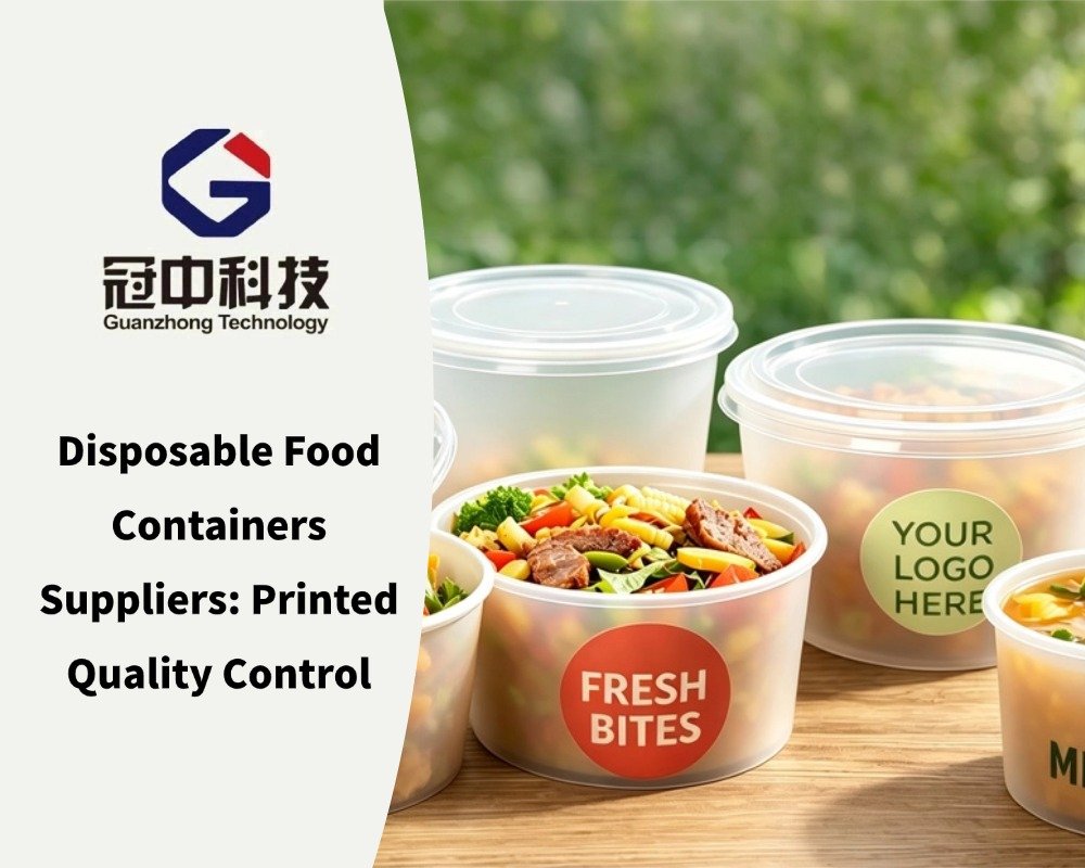 Disposable Food Containers Suppliers Printed Quality Control