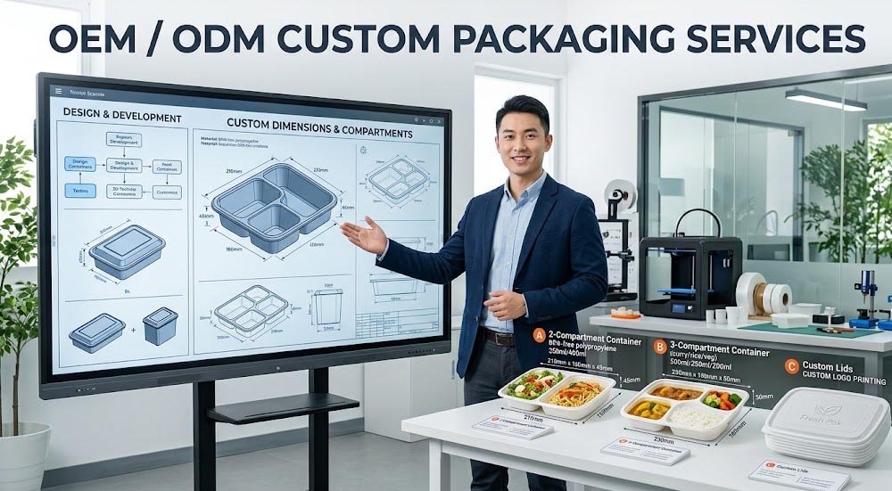Disposable Containers for Food Wholesale Manufacturers Customization Services