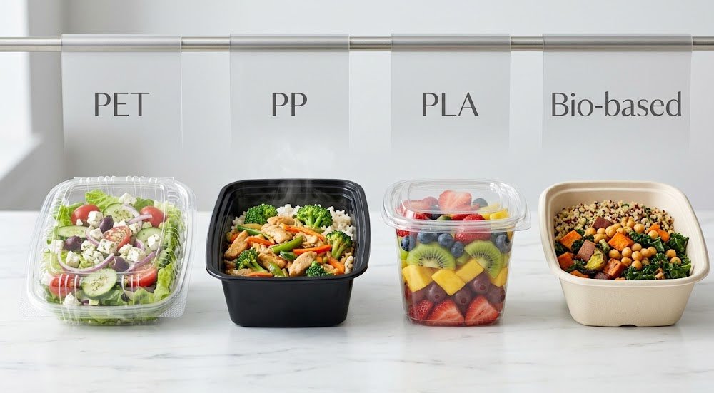 Disposable Containers for Food Wholesale Manufacturers Material Options