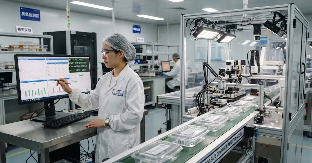 Disposable Bento Boxes Wholesale Manufacturer Modern Production Facility