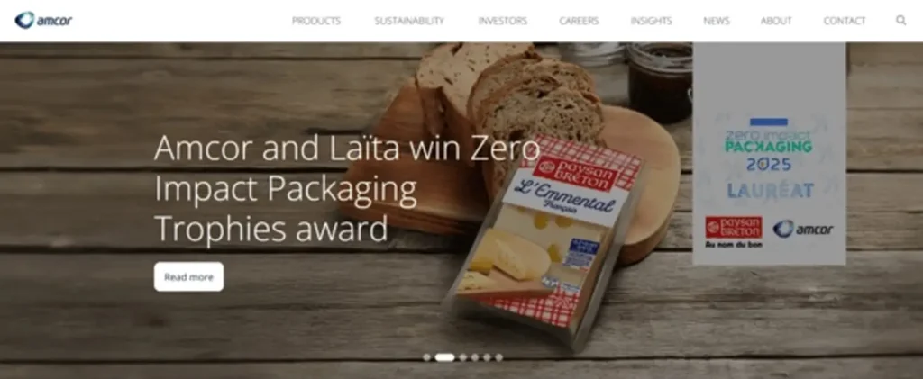 Eco Friendly Food Packaging Manufacturers AMCOR Limited