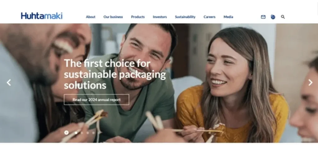 Eco Friendly Food Packaging Manufacturers HUHTAMAKI Oyj