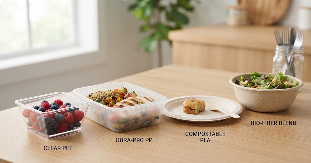 Food Containers Wholesale Manufacturer Materials
