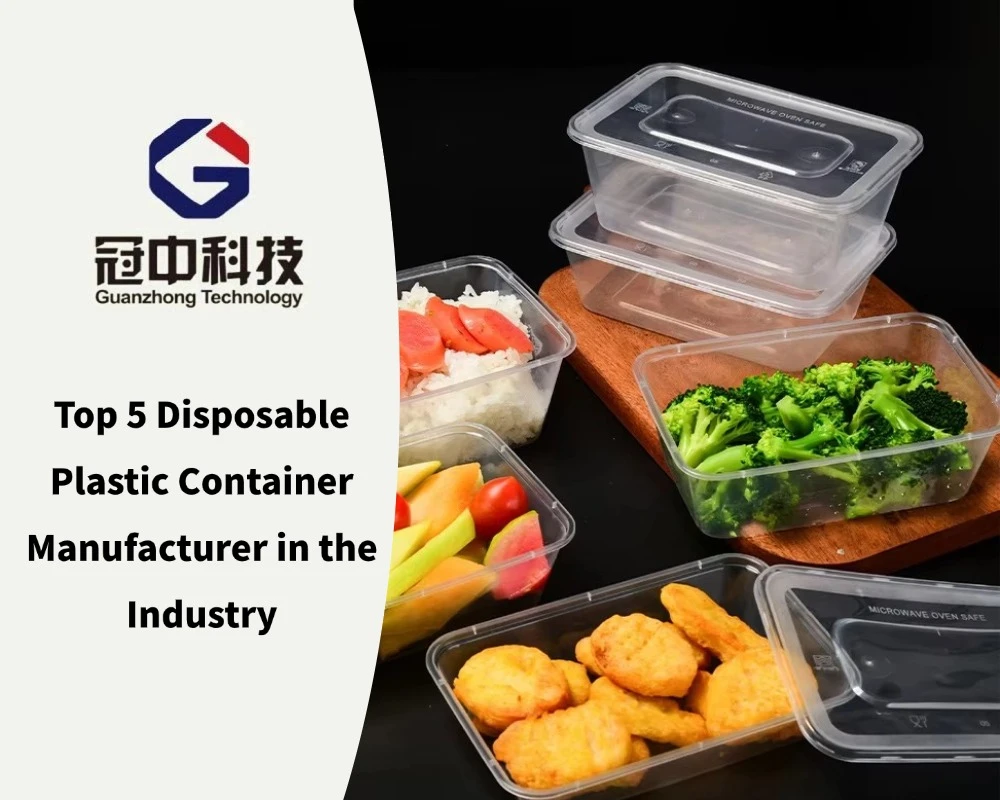 Top 5 Disposable Plastic Container Manufacturer in the Industry